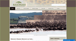 Desktop Screenshot of mazingirasafari.com